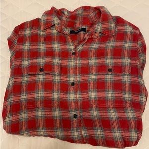 Madewell Women’s flannel size S